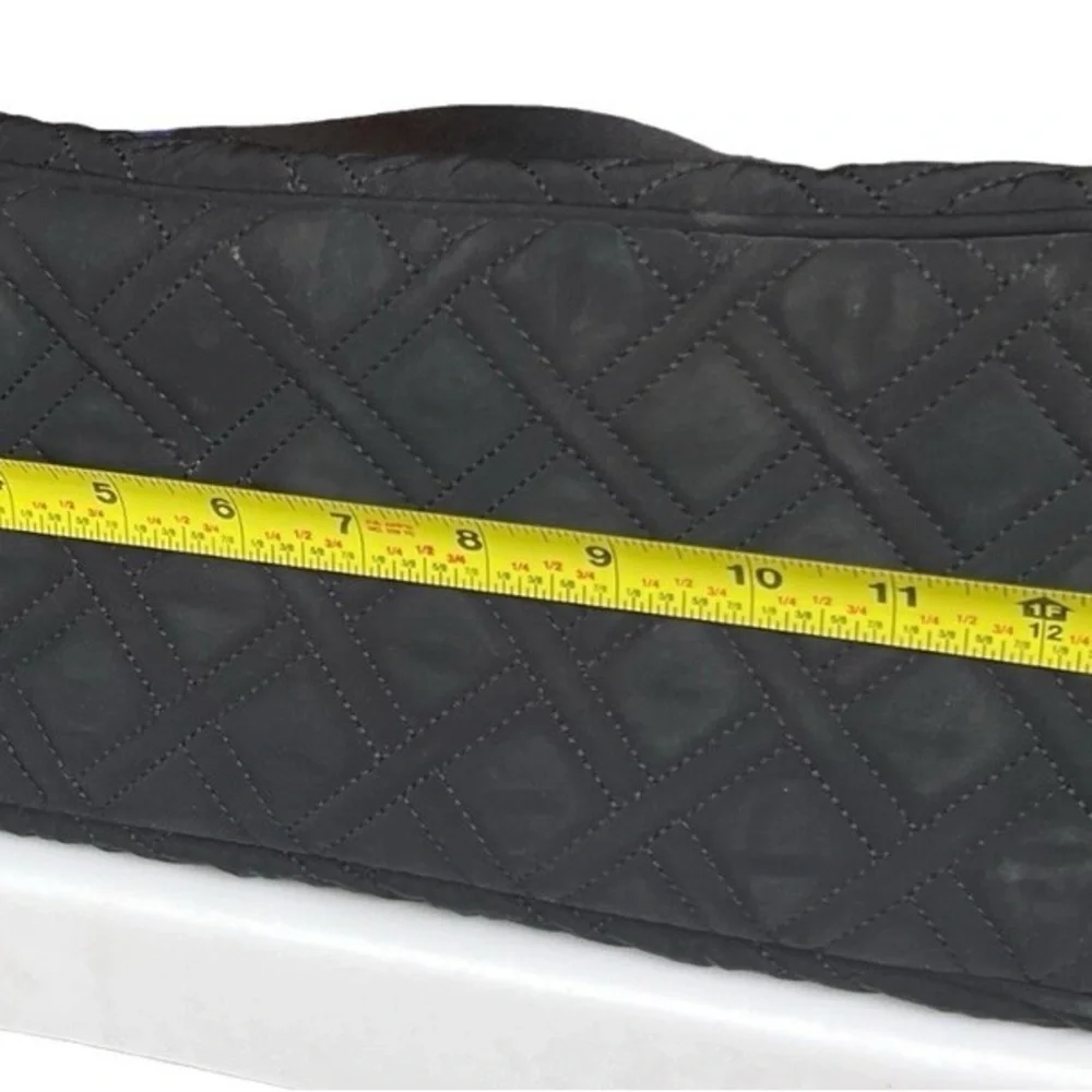 VERA BRADLEY MESSENGER BABY BAG IN QUILTED CLASSIC BLACK G5
